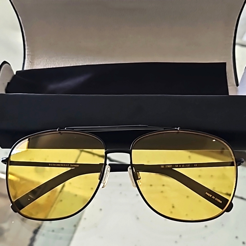 New we wore what Street sunglasses